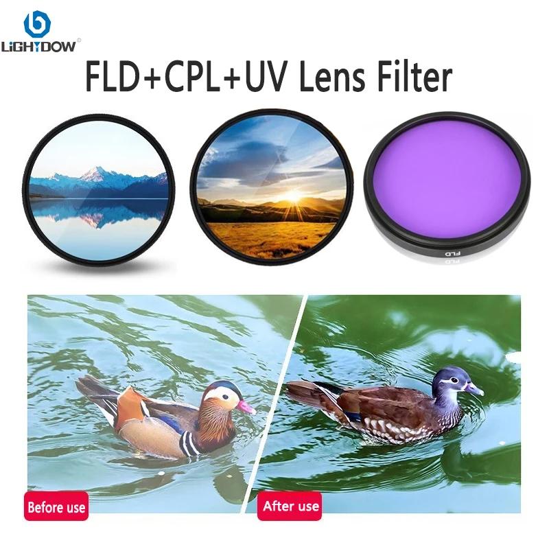 Lightdow FLD CPL UV   ŰƮ,  ĳ  Ź ʸ ī޶  , 49, 52, 55, 58, 62, 67, 72, 77 mm